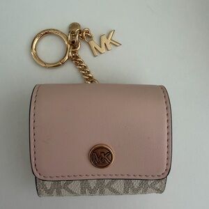 Michael Kors Blush and Gold Airpod Case